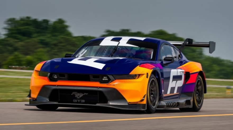 Ford Formally Unveils Mustang GT3 at Le Mans as Classic Circuit
